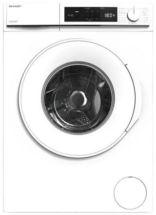 SHARP ES-NFA814BWNNA-EE elöltöltős mosógép, 8 kg, 1400 fordulat