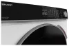 SHARP ES-NFL214CWDA-EE elöltöltős mosógép, 12 kg, 1400 ford./perc, gőztechnológia, A energiaosztály