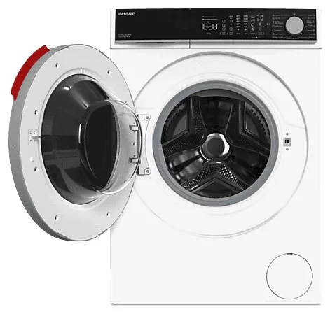 SHARP ES-NFL214CWDA-EE elöltöltős mosógép, 12 kg, 1400 ford./perc, gőztechnológia, A energiaosztály