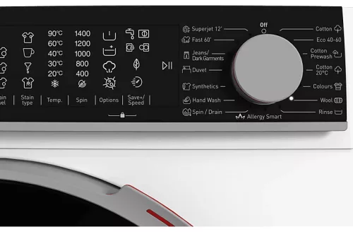 SHARP ES-NFL214CWDA-EE elöltöltős mosógép, 12 kg, 1400 ford./perc, gőztechnológia, A energiaosztály