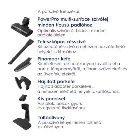   Electrolux ES52CB21DB Clean 500 vezeték nélküli álló porszívó