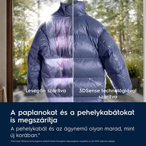 Electrolux EW8D495MCE hőszivattyús szárítógép 9 kg, C energiaosztály, Wi-Fi