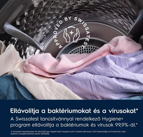 Electrolux EW8D495MCE hőszivattyús szárítógép 9 kg, C energiaosztály, Wi-Fi