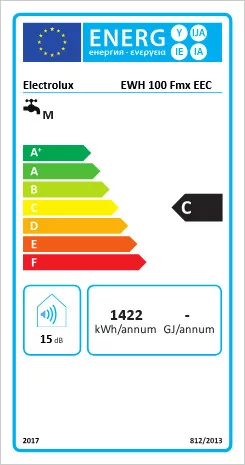 ELECTROLUX EWH 100 FMX EEC  elektromos vízmelegítő
