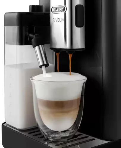 De’Longhi Rivelia EXAM440.55.B automata kávéfőző, Bean Switch, LatteCrema Hot