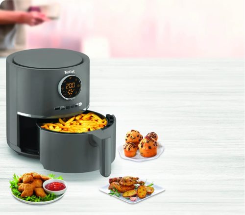 TEFAL EY111B15 actifry szénszürke 4,2 l forrólevegős sütő
