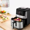 TEFAL EY572DE1 Easy Fry Smart & Silence 5 l forrólevegős sütő, alkalmazás-kompatibilitás, 1670 W
