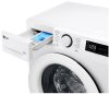 LG F2DR508SWW 8/5 kg, max. 1200 ford./perc, Gőz mosó-szárítógép, AI DD™ technológia, Keskeny kialakítás