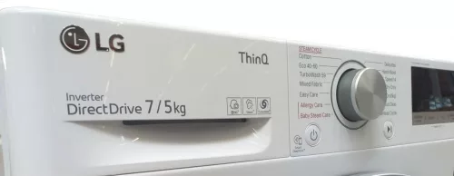 LG F2DV5S7S1E mosó- és szárítógép, 7/5 kg, Wi-Fi, gőzfunkció