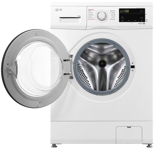 LG F2J3WSBWE 6,5 kg, max. 1200 ford./perc, Gőzelöltöltős mosógép, Keskeny kialakítás