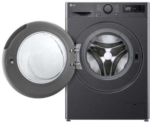 LG F2WR508SBM 8 kg, max. 1200 ford./perc, Gőzelöltöltős mosógép, AI DD™ technológia, Keskeny kialakítás