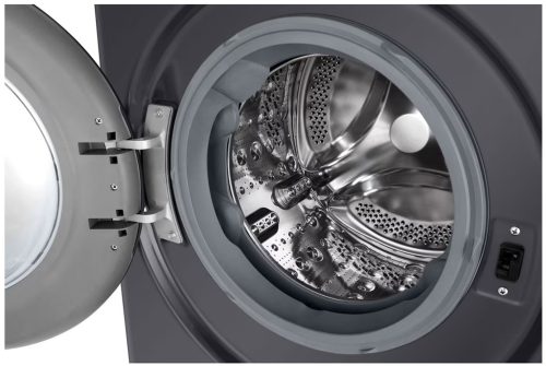 LG F2WR508SBM 8 kg, max. 1200 ford./perc, Gőzelöltöltős mosógép, AI DD™ technológia, Keskeny kialakítás