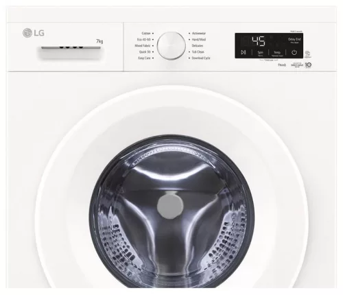 LG F2X10S7NWH 7 kg-os, A energiaosztályú gőzmosógép