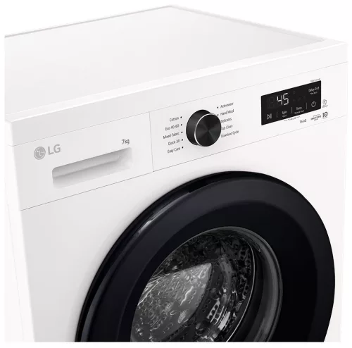 LG F2X10S7NWK 7 kg-os elöltöltős gőzmosógép, Wi-Fi vezérléssel