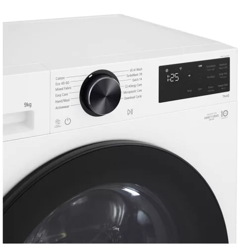 LG F2X50S9TWB keskeny elöltöltős mosógép gőz funkcióval