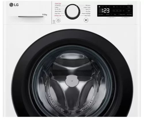 LG F4DR509SBW mosó-szárítógép 9/6 kg, AI DD™, Steam™, 1400 ford./perc