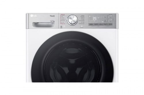 LG F4DR913P3WA 13/7 kg, max. 1400 ford./perc, Gőz mosó- és szárítógép, TurboWash™360, AI DD™ és WiFi funkció
