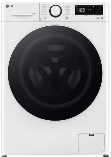 LG F4WR510S0W elöltöltős mosógép, 10 kg, max. 1400 ford./perc, Gőzmosógép, TurboWash™360, AI DD™