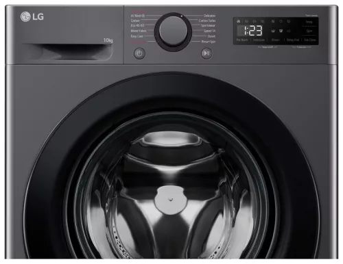 LG F4WR510SBM elöltöltős mosógép, 10 kg, A energiaosztály, gőzfunkció
