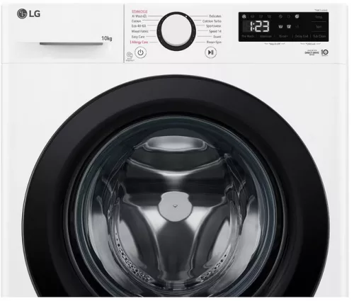 LG F4WR510SBW elöltöltős gőzmosógép, 10 kg, AI DD™