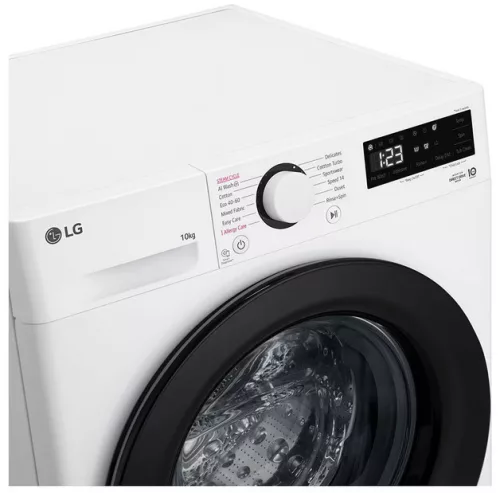 LG F4WR510SBW elöltöltős gőzmosógép, 10 kg, AI DD™