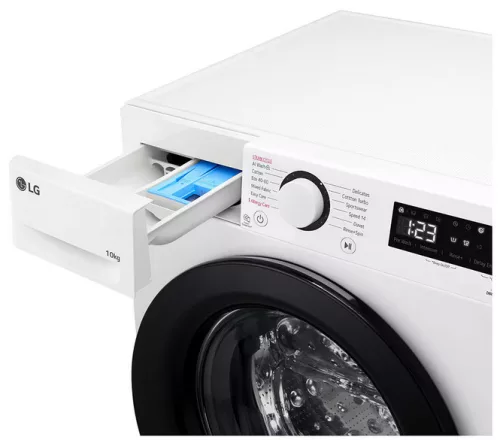 LG F4WR510SBW elöltöltős gőzmosógép, 10 kg, AI DD™