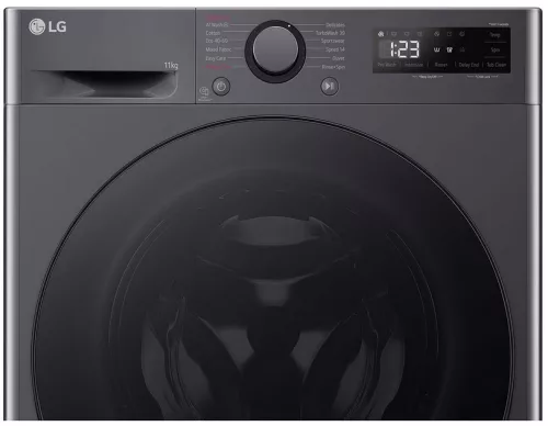 LG F4WR511S2M elöltöltős gőzmosógép, 11 kg, A energiaosztály, TurboWash™360°, AI DD™
