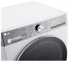 LG F4WR913P3WA 13 kg, max. 1400 ford./perc, Gőzelöltöltős mosógép, TurboWash™360, AI DD™ és WiFi funkció