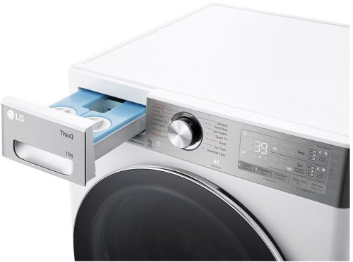 LG F4WR913P3WA 13 kg, max. 1400 ford./perc, Gőzelöltöltős mosógép, TurboWash™360, AI DD™ és WiFi funkció