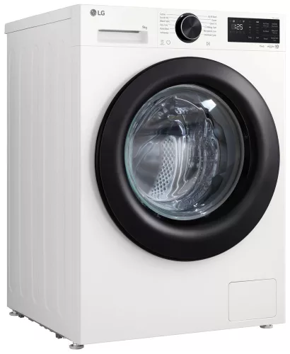 LG F4X5N09NWK elöltöltős gőzmosógép, 9 kg, A energiaosztály, WiFi