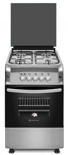 NOVACOOK F5S40G2 INX inox gáztűzhely