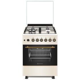 NOVACOOK F6TS40EG retro gáztűzhely