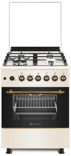 NOVACOOK F6TS40EG retro gáztűzhely