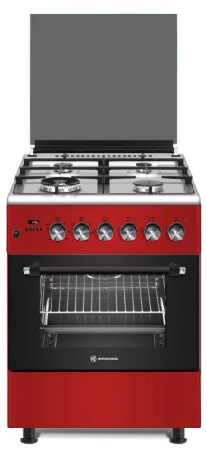 NOVACOOK F6TS40EG-R Exclusive Line 60 meggypiros kombinált tűzhely