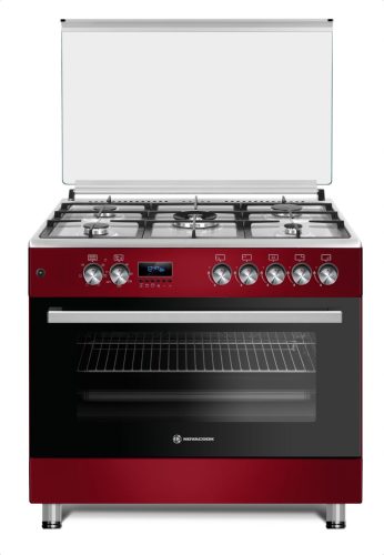 NOVACOOK F9S50E6-RD Exclusive Line 90 meggypiros kombinált tűzhely