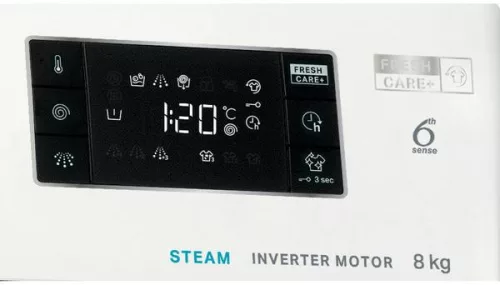 WHIRLPOOL FFB 8258 BV EE elöltöltős mosógép, 8 kg, B energiaosztály, Inverter motor
