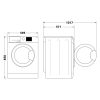 WHIRLPOOL FFB 7259 WV EE elöltöltős mosógép