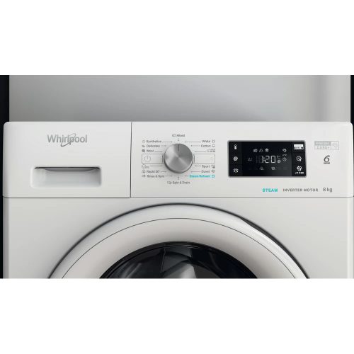 WHIRLPOOL FFB 8258 WV EE elöltöltős mosógép, 8kg, 1200 f/p centrifuga