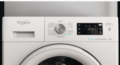 WHIRLPOOL	FFB 9458 WV EE elöltöltős mosógép, 9 kg