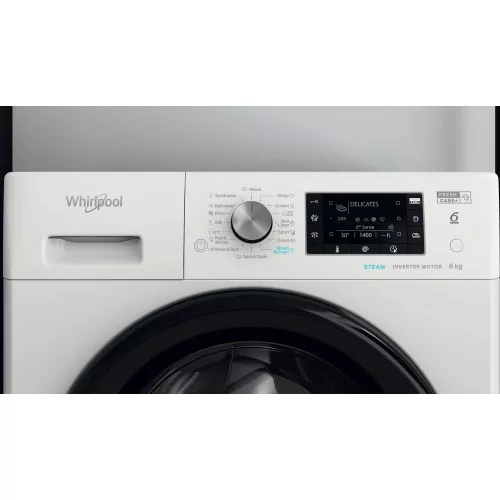 WHIRLPOOL	FFD 8648 BV EE elöltöltős mosógép, 8 kg, 1600 f/p centrifuga