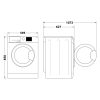 WHIRLPOOL FFD 9489 BCV EE elöltöltős mosógép gőz funkcióval