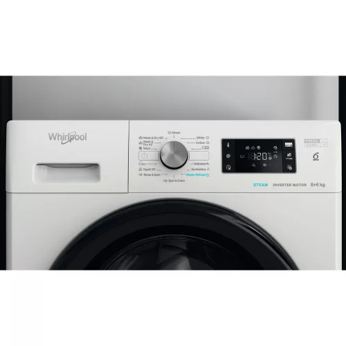 WHIRLPOOL FFWDB 864349 BV EE mosó- és szárítógép gőzfunkcióva