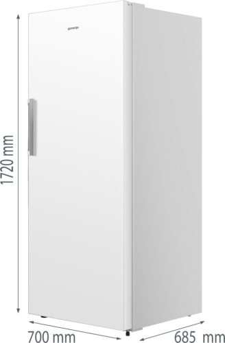 GORENJE FNC717DAW5 No-Frost fagyasztószekrény 70 cm széles!