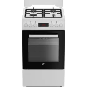   Beko FSM52330DWDS HU kombinált tűzhely, 60 literes sütővel és 4 gázégővel