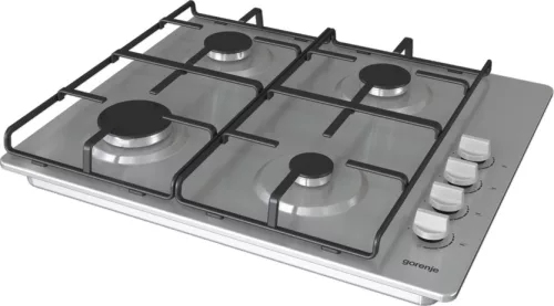 GORENJE G640XHS beépíthető gázfőzőlap, 60 cm, 4 égős, elektromos szikragyújtással