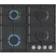 Gorenje G641EXB beépíthető gázfőzőlap öntöttvas edénytartó ráccsal