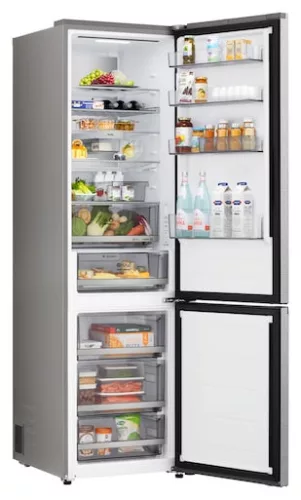 LG GBBS726CMB 375 literes alulfagyasztós hűtőszekrény