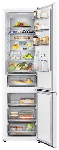 LG GBBS726CSW alulfagyasztós hűtőszekrény 375 l, DoorCooling+™, ThinQ™