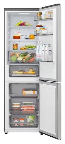 LG GBBSJ11DPY alulfagyasztós hűtőszekrény, 333 l, D energiaosztály, ThinQ Wi-Fi