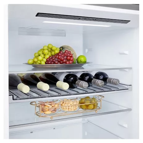 LG GBBW322CPY alulfagyasztós hűtőszekrény, 465 l, C energiaosztály, ThinQ WiFi